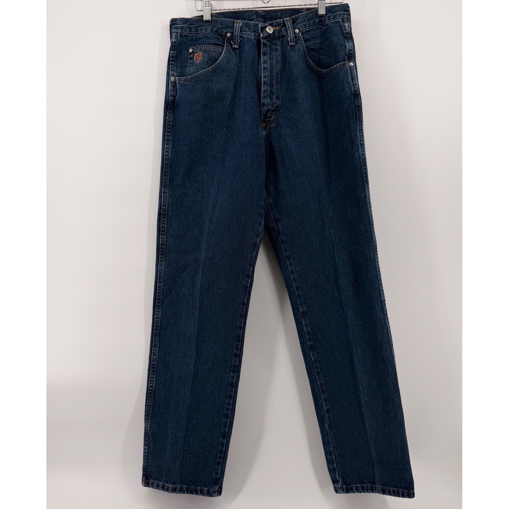 Wrangler 20X No. 22 Competition Jeans Mens 32x32 Dark Wash Straight Leg Denim